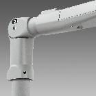 ATTACCO SNODATO ARGENTO - DISANO ILLUMINAZIONE ACC405AR - DISANO ILLUMINAZIONE ACC405AR product photo