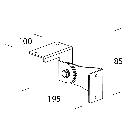STAFFA ORIENTABILE 537 GREY - DISANO ILLUMINAZIONE ACC537 product photo