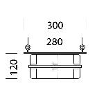 CASSET.EM ASTRO CNL-E NERO - DISANO ILLUMINAZIONE ACC1175NE - DISANO ILLUMINAZIONE ACC1175NE product photo