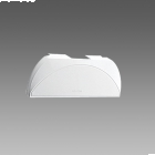 237757 TESTATA DI CHIUSURA 6423 BIANCA TAPPO PER OTTICA DIFFONDENTE RAPID SYSTEM - DISANO ILLUMINAZIONE ACC6423 product photo