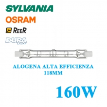 **ALO. R7S 117MM 230V 160W MULTISP. E.SAVING - DURALAMP 01976/ES product photo