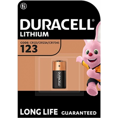 PILA BATTERIA 123 PER FOTOGRAFIA 3V 900MA - DURACELL 123 product photo Photo 01 3XL