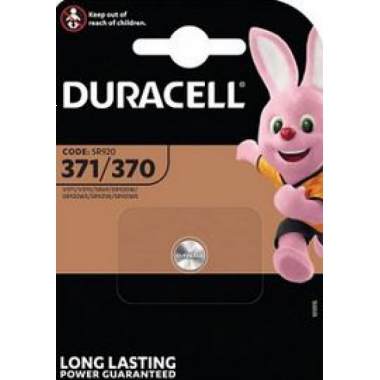 BATTERIA PILA DA OROLOGIO D371 1,5V - DURACELL D371 product photo Photo 01 3XL