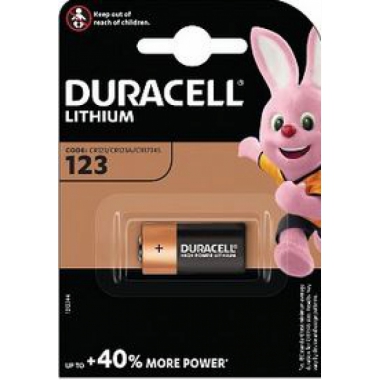 BATTERIA PILA PER MACCHINE FOTOGRAFICHE 3V DL123 ULT - DURACELL DL123ULT product photo Photo 01 3XL