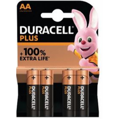 BATTERUE PILE STILO AA BLISTER 4 PEZZI MN1500B4 - DURACELL MN1500 product photo Photo 01 3XL