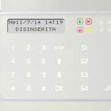 TASTIERA TOUCH PER IL CONTROLLO DI CENTRALI ANTINTRUSIONE - IESS - EL.PA SAS ESSENZA product photo Photo 01 3XL