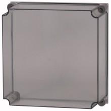 Calotta, grigio fumo trasparente, HxLxP=375x375x150mm - EATON 081274 product photo