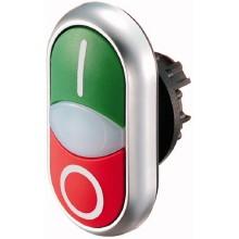 M22-DDL-GR-X1/X0 PULS DOPPIO LUM - EATON 216700 - EATON 216700 - EATON 216700 product photo