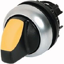 Selettore luminoso, 2 posizioni, giallo, permanente - EATON 216829 product photo