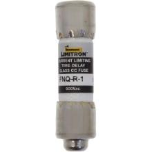 Cartuccia fusibile, Bassa tensione, 1 A, AC 600 V, 200 kA, 10 x 38 mm, 13⁄32 x 1-1⁄2 inch, CC, UL, a prova di errore, ritardato - EATON FNQ/R/1 product photo