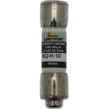 Cartuccia fusibile, Bassa tensione, 10 A, AC 600 V, 200 kA, 10 x 38 mm, 13⁄32 x 1-1⁄2 inch, CC, UL, a prova di errore, ritardato - EATON FNQ/R/10 product photo
