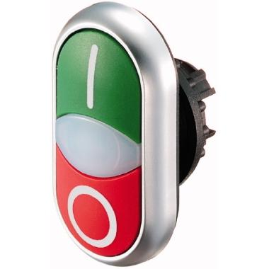 M22-DDL-GR-X1/X0 PULS DOPPIO LUM - EATON 216700 - EATON 216700 - EATON 216700 product photo Photo 01 3XL