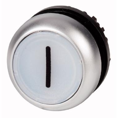 M22-DL-W-X1 PULS. LUM. PIATTO, IMP.,BIANCO - EATON 216942 product photo Photo 01 3XL