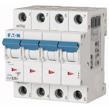 PLS4-C20/4 INT. MT 4,5KA 4P C 20A - EATON 243423 product photo Photo 01 3XL