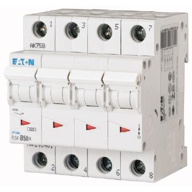 PLS4-C50/4 INT. MT 4,5KA 4P C 50A - EATON 243427 - EATON 243427 - EATON 243427 product photo Photo 01 3XL