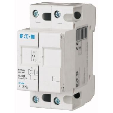 Z-SH/2 PORTAFUSIBILE SEZ. 10,3X38 2P - EATON 263878 product photo Photo 01 3XL