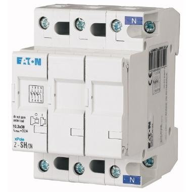 Z-SH/3N PORTAFUSIBILE SEZ. 10,3X38 3P+N - EATON 263880 product photo Photo 01 3XL