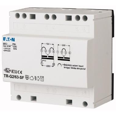 TR-G2/63-SF TRAFO USO CONT 63 VA 230/12-24V - EATON 272485 - EATON 272485 product photo Photo 01 3XL