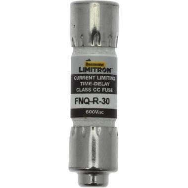 Cartuccia fusibile, Bassa tensione, 30 A, AC 600 V, 200 kA, 10 x 38 mm, 13⁄32 x 1-1⁄2 inch, CC, UL, a prova di errore, ritardato - EATON FNQ/R/30 product photo Photo 01 3XL