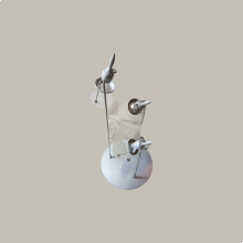 999 LAMP.PLAF.DRAGONFLY 3 LUCI - EGOLUCE 5117/31 product photo