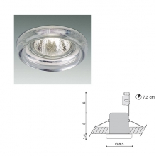 FARETTO MINIHULA 50W 12V BLU - EGOLUCE 6253/54 product photo
