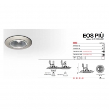 FARETTO EOSPIU' BIANCO - EGOLUCE 6263/01 product photo