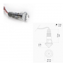 FARETTO LED ALCOR CRIST. DIAM. - EGOLUCE 6360/50 product photo