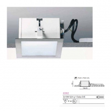 FARETTO MINIDELTA 2X13W ELETT. - EGOLUCE 6392/01 product photo