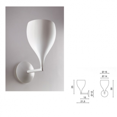 LAMP. PAR. LED BALOON 17,5W - EGOLUCE 4525/01 product photo Photo 01 3XL