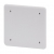 COPERCHIO PER CASSETTA DERIVAZIONE INCASSO 92X92MM - ELERGY 8013 product photo Photo 01 2XS