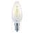 LAMPADA OLIVA LED 6W E14 670LM 2700K TRASP - ELERGY OLILEDTR6W6702,7 product photo Photo 01 2XS