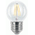 LAMPADA SFERA LED TRASPARENTE 7W E27 806 LUMEN 3000K - ELERGY SFERALEDTR7WE27/3K product photo Photo 01 2XS