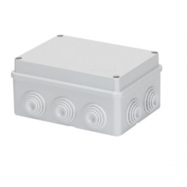 CASSETTA DERIVAZIONE CON PASSACAVAVI COPERCHIO VITE 150X110X75MM IP55 - ELERGY 4006 product photo Photo 01 3XL