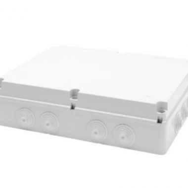 CASSETTA DERIVAZIONE CON PASSACAVI COPERCHIO A VITE 460X380X120MM IP55 - ELERGY 4011 product photo Photo 01 3XL