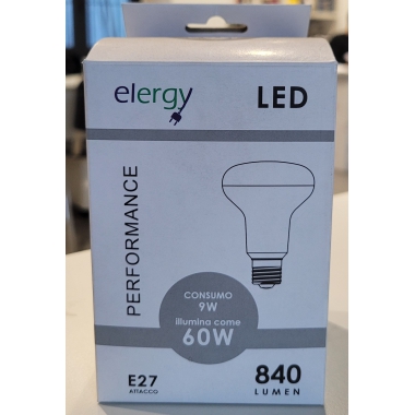 LAMPADA R80 LED 9W 4000K 806 LUMEN - ELERGY R80LED9W/4K product photo Photo 02 3XL
