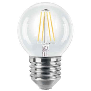 LAMPADA SFERA LED TRASP.4W E27 470LM 2700K - ELERGY SFELEDTR4WE27/3K product photo Photo 01 3XL