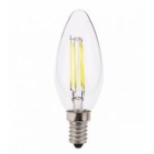 LAMPADA OLIVA LED TRASPARENTE 7W E14 806 LUMEN 3000K - ELERGY OLIVALEDTR7W/3K product photo