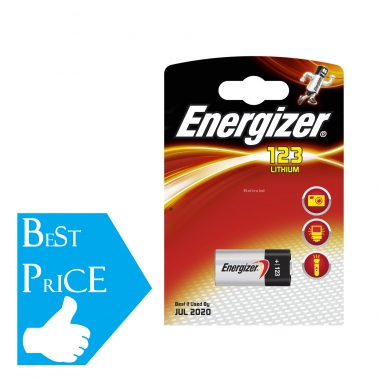 ENR 123 LITHIUM  (1PZ)     -VE - ENERGIZER 052008 product photo Photo 01 3XL