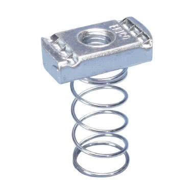 STRUT NUT SPRING,CHAN.TYPEA,STEEL,HD,M6 ROD - ERICO 315080 - ERICO 315080 product photo Photo 01 3XL