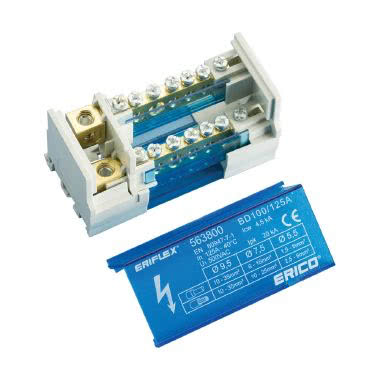 RIPARTITORE BIPOLARE BD 100/125 AL 14 USC. - ERICO 563810 product photo Photo 01 3XL