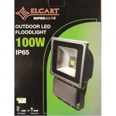 PROIET.LED ESTERNO BI.100W IP6 - ELCART 184154000 product photo Photo 01 3XL