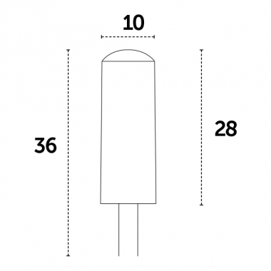 LUCCIOLA LAMP.G4 2.5W 2700K 230LM 12VAC - PLAYLED G4C product photo Photo 01 3XL