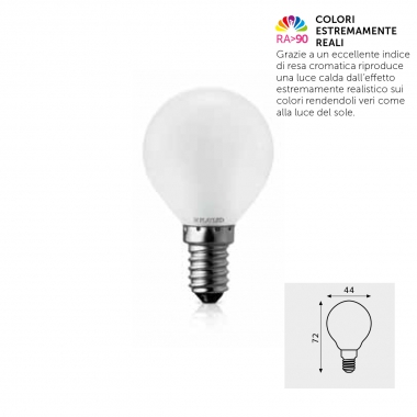 SFERA E27 CLASSIC VERA 4W  -VE - PLAYLED VSE4C product photo Photo 01 3XL