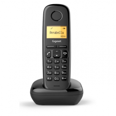 TELEFONO CORDLESS DECT GIGASET A170 BLACK - ESSE-TI GIGASETA170BLACK product photo Photo 01 3XL
