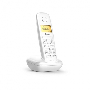 TELEFONO CORDLESS  DECT GIGASET A170 WHITE - ESSE-TI GIGASETA170WHITE product photo Photo 01 3XL