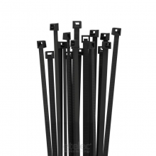 FASCETTE DI CABLAGGIO NERE 100X2.5 MM 100 PZ. - ETELEC FN10025 product photo