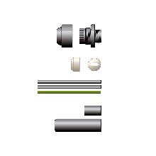 KIT TERMINAZIONE E COLLEG. CAVI SERIE P/H - ETELEC KTA0PH - ETELEC KTA0PH - ETELEC KTA0PH product photo