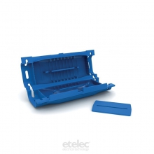 GIUNTO AD ISOLAMENTO IN GEL SILICONICO PER CONNESSIONE IN LINEA ED IN DERIVAZIONE DI CAVI MULTIPOLARI BASSA TENSIONE - ETELEC SHARK406 product photo