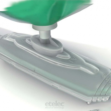 GIUNTO IN RESINA BASSA TENSIONE SOLIDA LINEA+MORS.5P 1KV - ETELEC A1/0410 product photo Photo 04 3XL