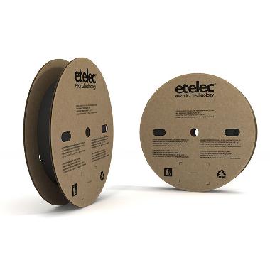 Guaina termorestringente giallo/verde in bobina 2:1 a basso spessore per diametro cavo 22,8-34,2mm - ETELEC GTGV-38/19 product photo Photo 02 3XL